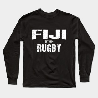 Fiji Rugby Union (The Flying Fijians) Long Sleeve T-Shirt